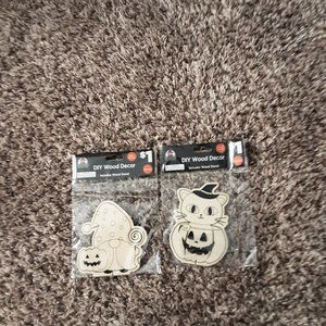 DIY Halloween Wood Decor
